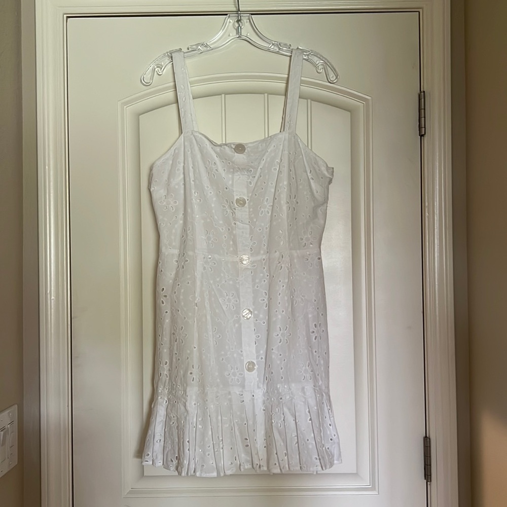 White dress, never been worn!